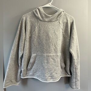 Atheta Raw Hem Hoodie